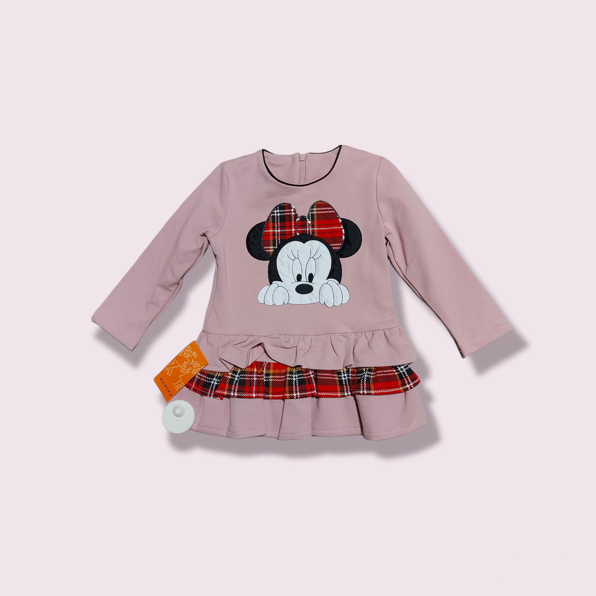 Ružové Minnie šaty veľ. 116