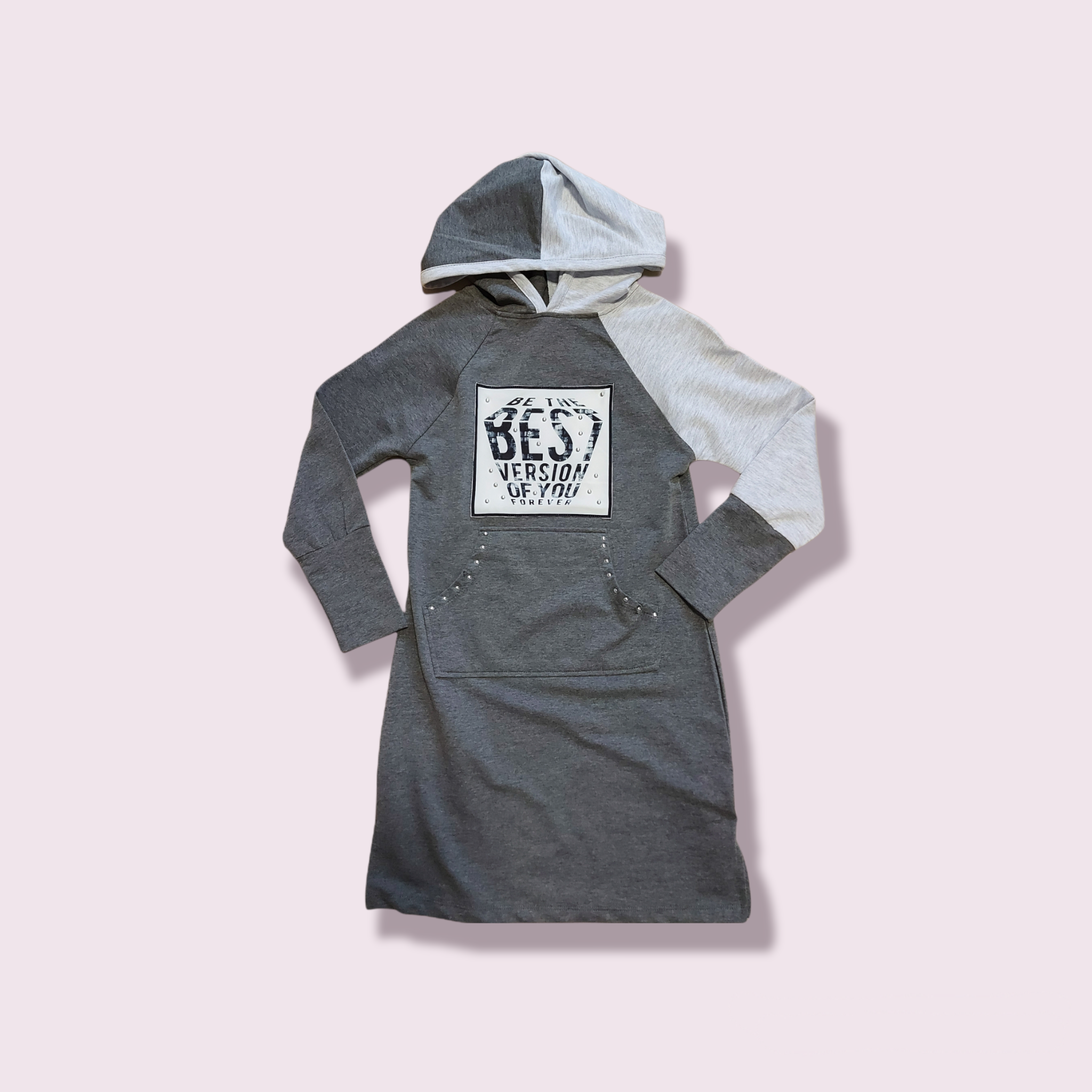 Športové šaty s kapucňou 146, 158, 164