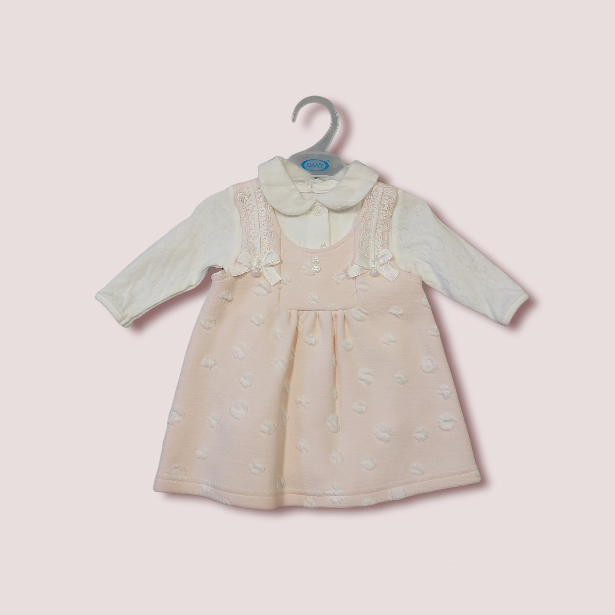 Marhuľové šaty + bolerko veľ. 56, 62