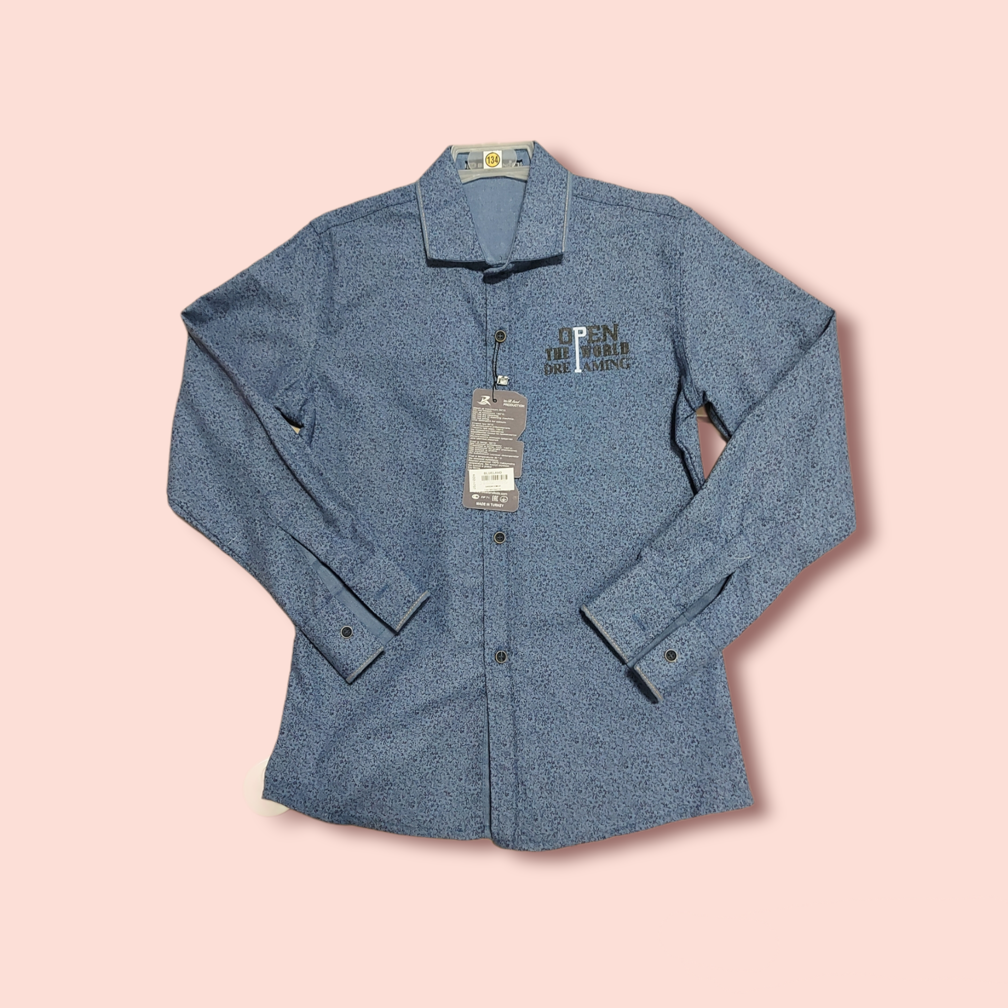 Chlapčenská košeľa veľ. 134, 170