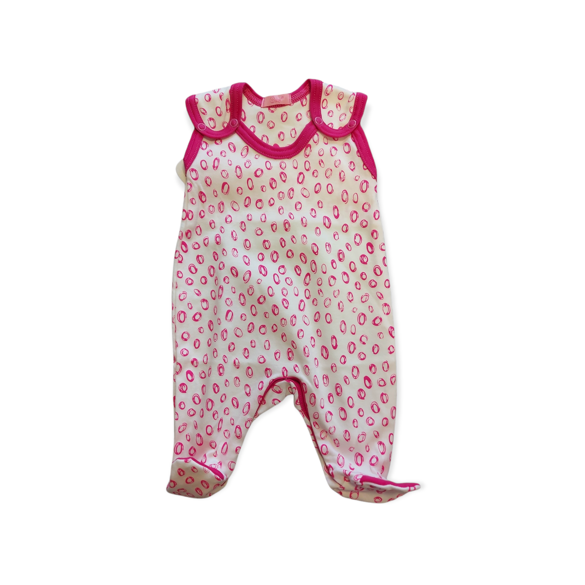 Dupačky ružové krúžky veľ. 62, 68, 74