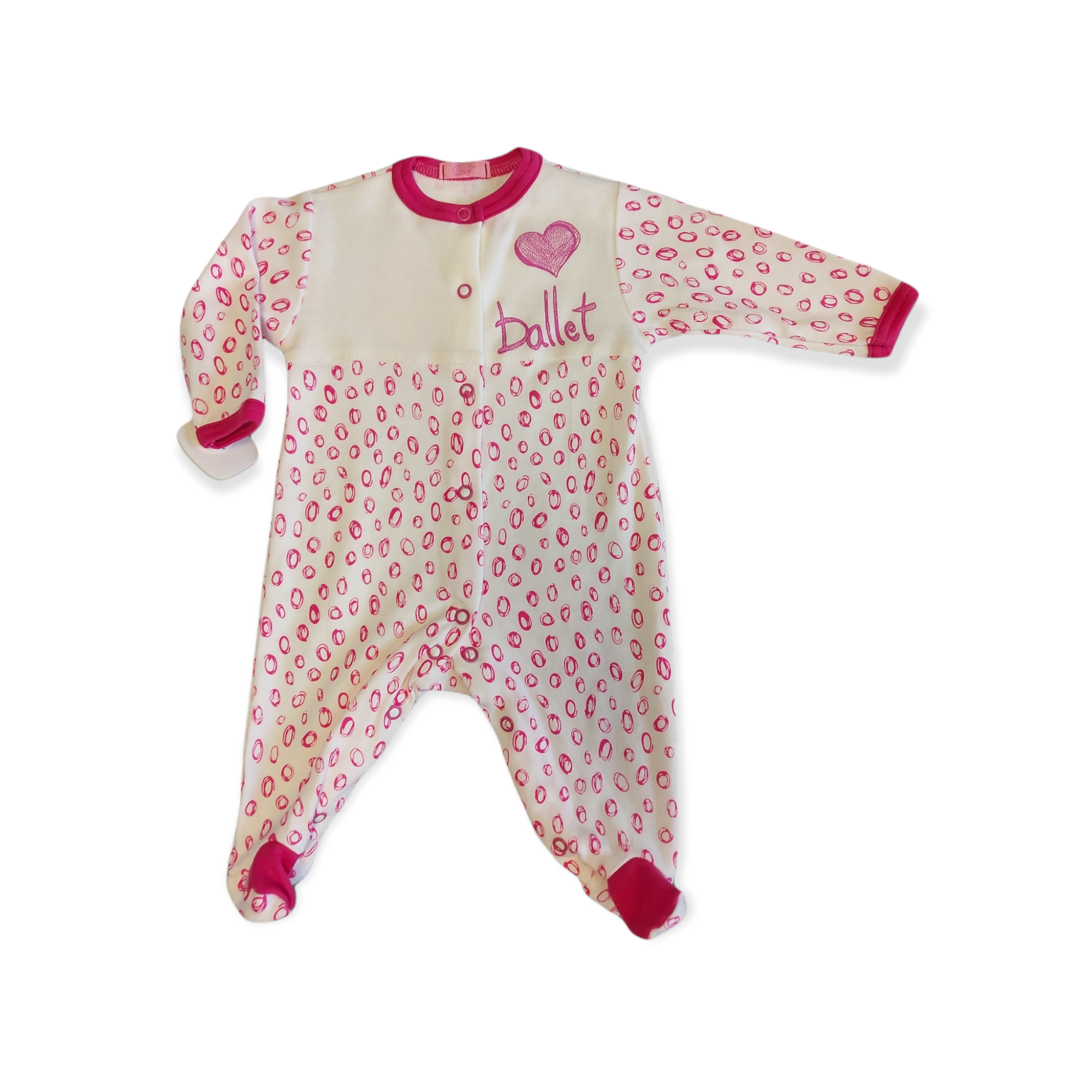 Dupačky ružové ballet veľ. 74, 86