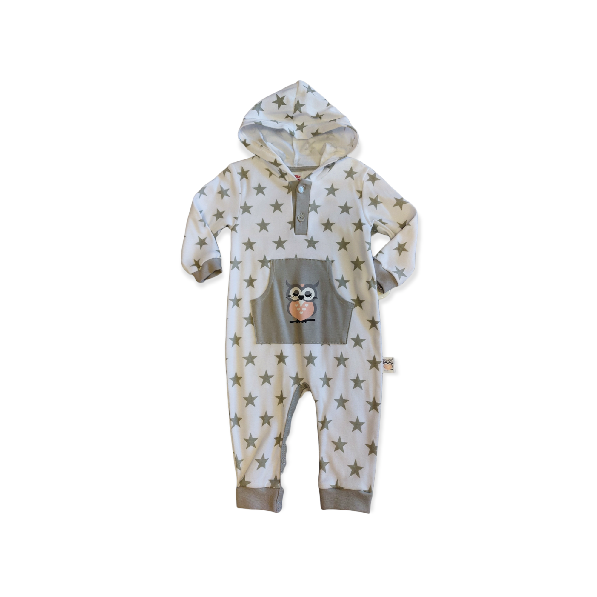 Dupačky sova s kapucňou veľ. 68