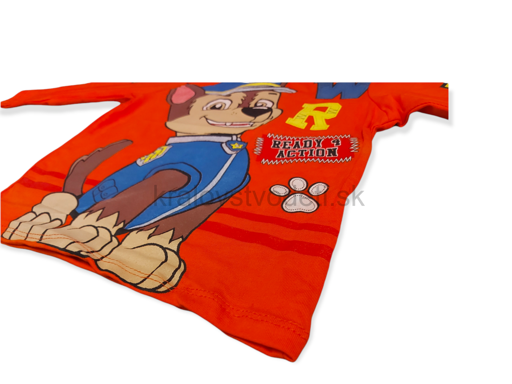 Chlapčenské tričko oranžové Paw Patrol  veľ. 1-8 rokov