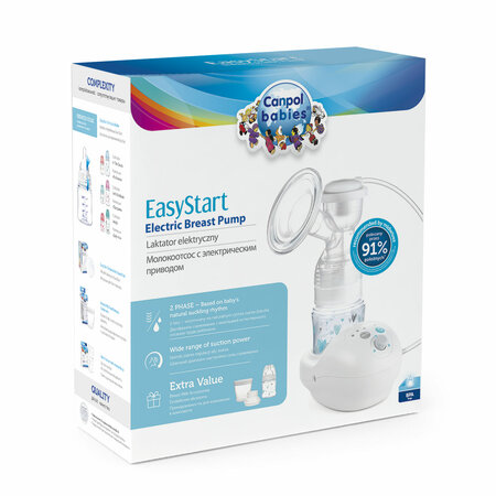 Canpol babies Odsávačka materského mlieka EasyStart elektrická 12/201