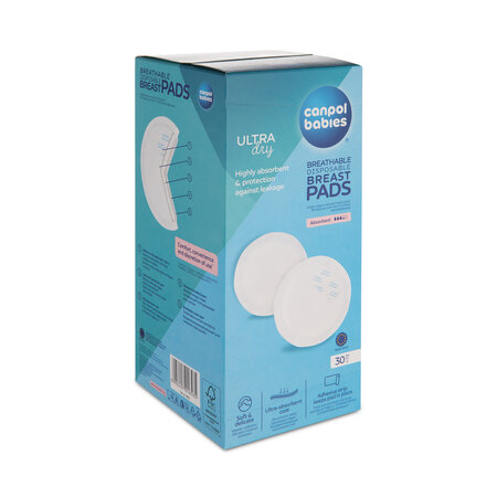Canpol babies Tampóny do podprsenky samolepiace 30ks