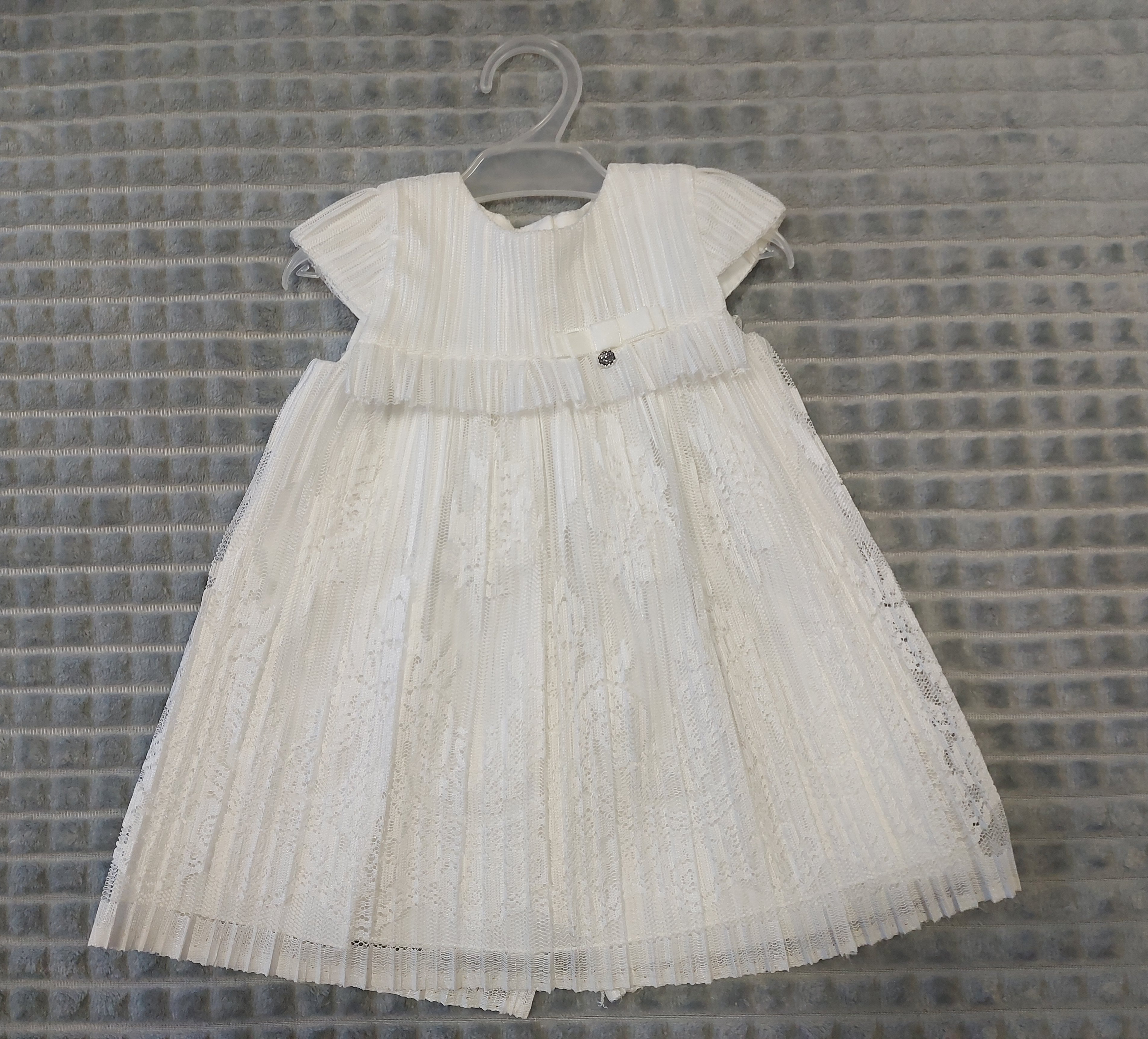 Krémové šaty + bolerko veľ. 68