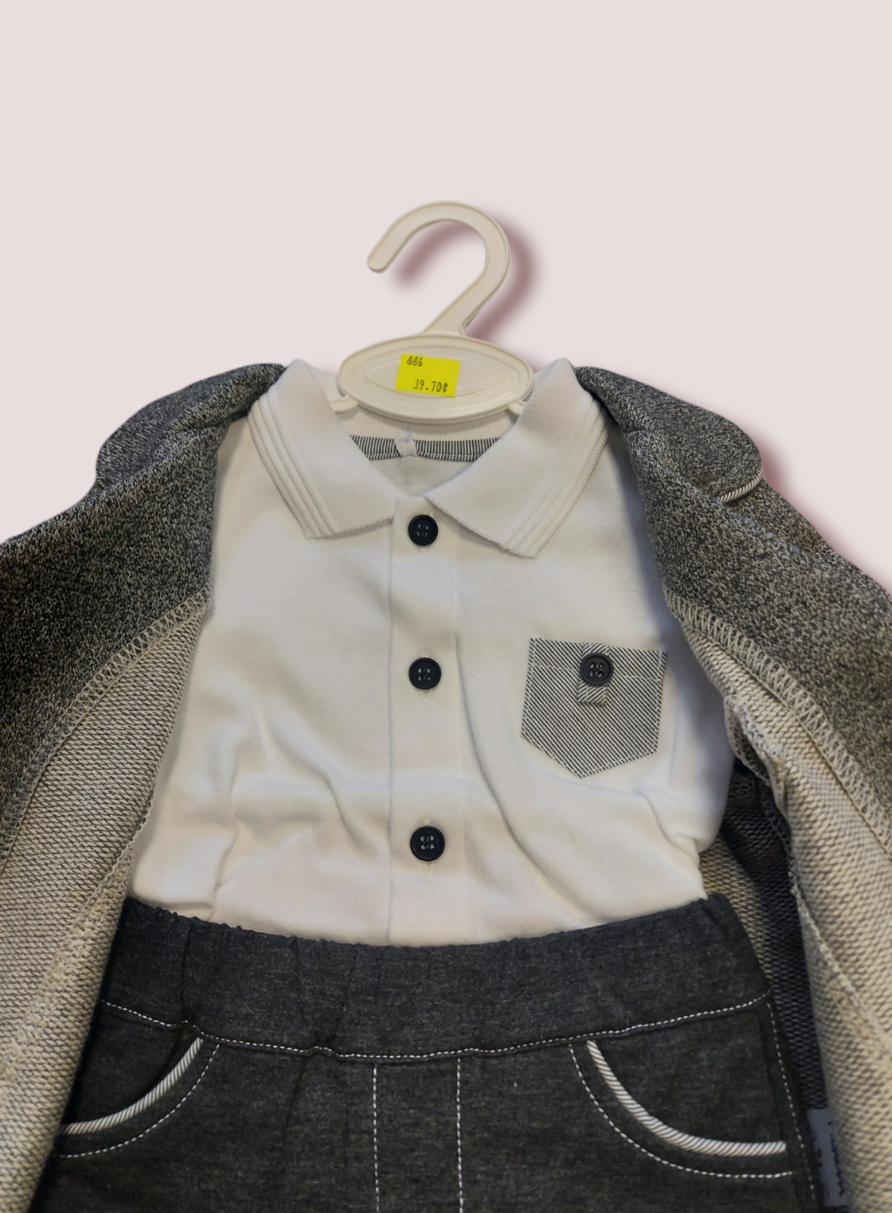 3 - dielný chlapčenský komplet veľ. 74