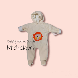 Zamatový zimný overal - veľ. 62