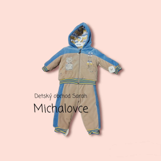 Chlapčenská zamatová súprava - veľ. 68