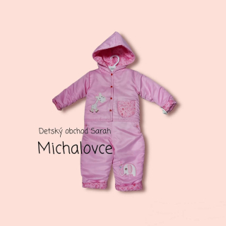 Dievčenská zimná súprava - veľ. 3-6m, 6-9m, 9-12m