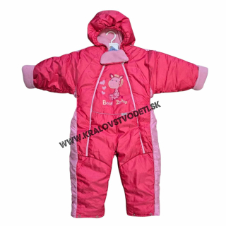 Dievčenský zimný nepremokavý overal - veľ. 92