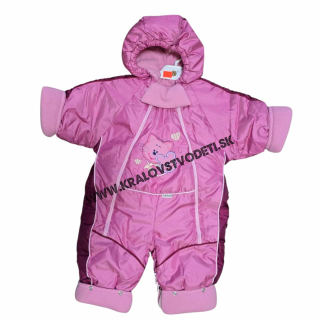 Dievčenský zimný nepremokavý overal - veľ. 74