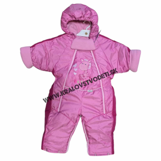 Dievčenský zimný nepremokavý overal - veľ. 74