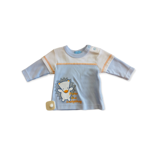 Chlapčenské tričko modré ježko veľ. 62, 98