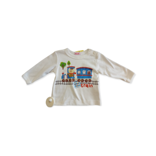 Chlapčenské tričko vláčik veľ. 68, 92