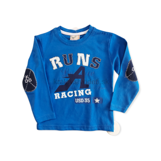 Chlapčenské tričko modré veľ. 86