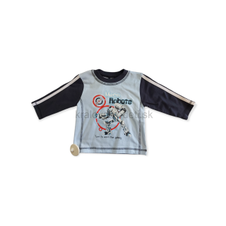 Chlapčenské tričko modré veľ. 86