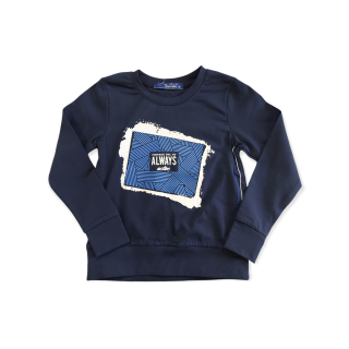 Chlapčenské tričko tmavo modré veľ. 92, 122