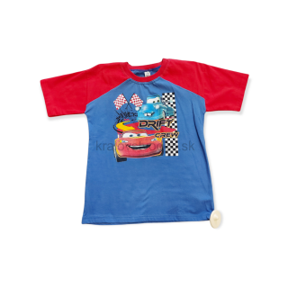 Chlapčenské tričko modré autá veľ. 134, 140, 146