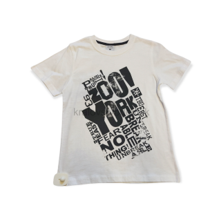 Chlapčenské tričko biele veľ. 134