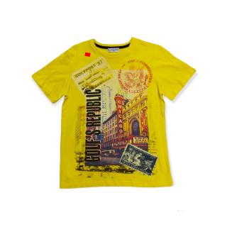 Chlapčenské tričko žlté Chicago veľ. 158