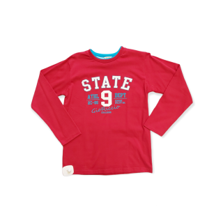 Chlapčenské tričko červené veľ. 134