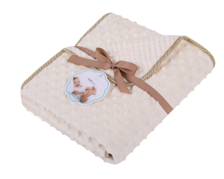 Deka minky + KORAL béžová