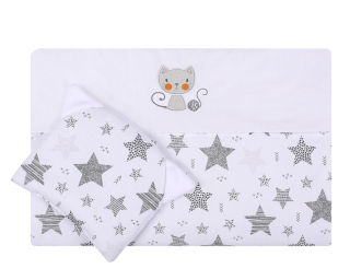 Set Lux deka + vankúšik biela