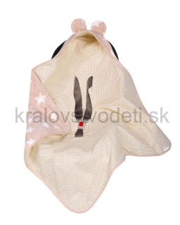 Zavinovačka do autosedačky bežová - hviezdy