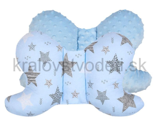 Vankúš - motýlik modrý