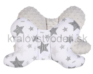 Vankúš - motýlik bielý