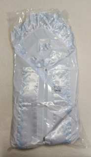 Perinka s oblečením - modrá