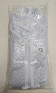 Perinka s oblečením - biela