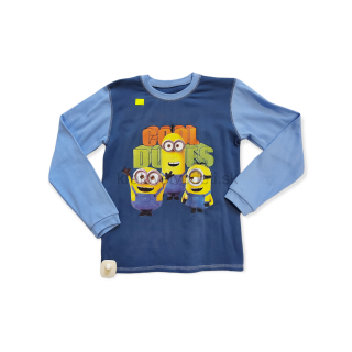 Chlapčenské tričko mimoň modré veľ. 140