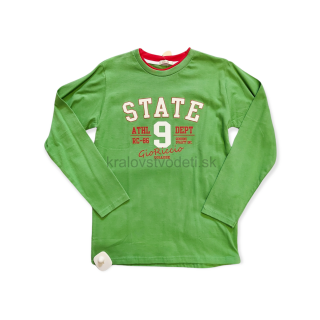 Chlapčenské tričko zelené veľ. 140