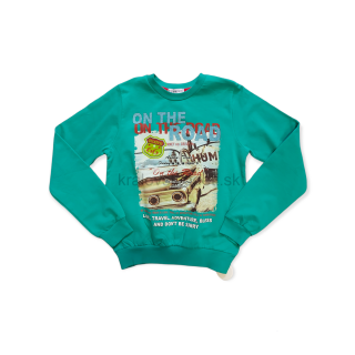 Chlapčenské tričko zelené veľ. 152