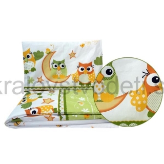 Komplet 2D - 120x90cm - sovy zelená