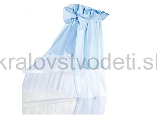 Baldachýn sieťovaný - modrý