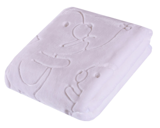 Španielská deka - biela