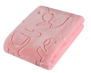 Španielská deka - ružová