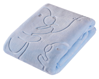 Španielská deka - modrá