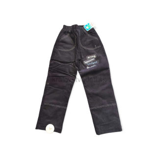 Chlapčenské mendžestrové nohavice + flees veľ. 122