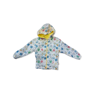 Chlapčenská tenká bundička - biela veľ. 2rokov, 3rokov