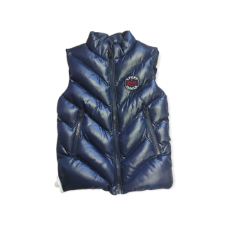 Chlapčenská vesta bez rukávov - modrá veľ. 6rokov, 7rokov