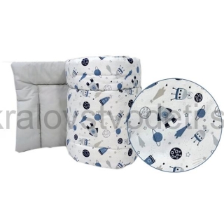 Mantinel GF kozmonauti - modrá