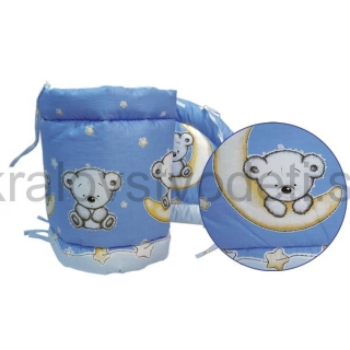 Mantinel GF macko LEON - modrá