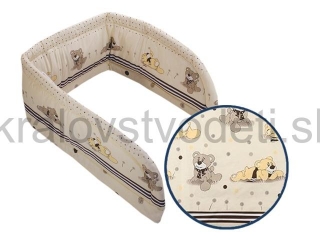 Mantinel GF macko Snílek - hnedá