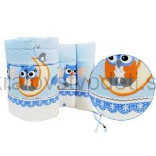 Mantinel GF sovy - modrá