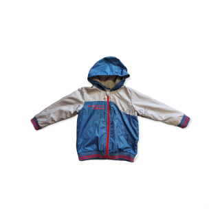 Chlapčenská prechodná bundička - modrá veľ. 92